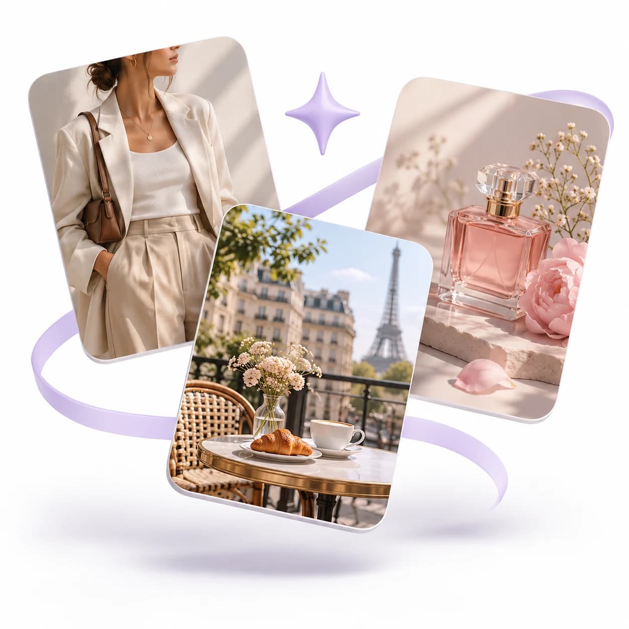 Fashion, perfume and a Paris café: discover the StoryTimes world.