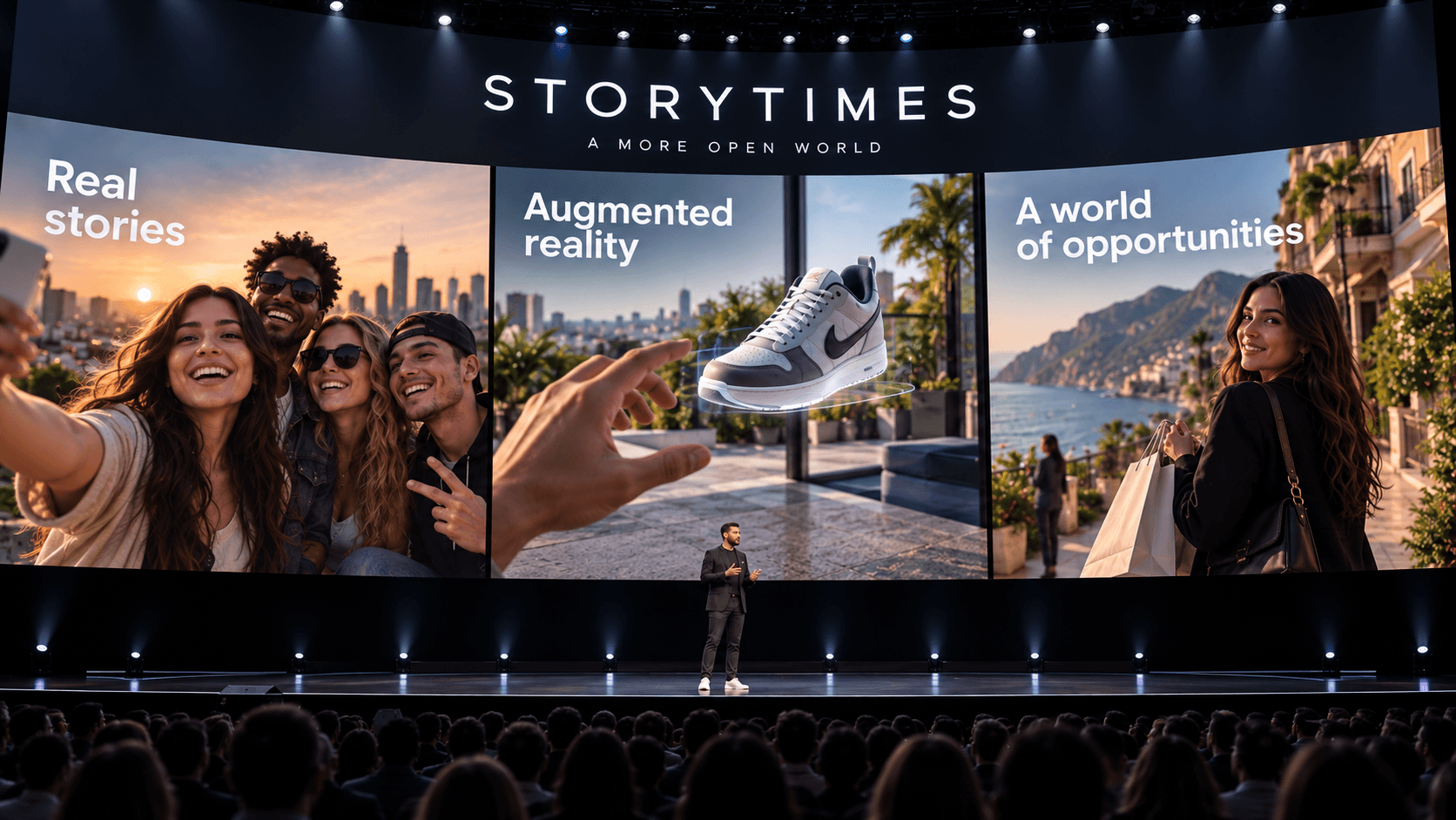 StoryTimes: real stories, augmented reality and a world of opportunities.